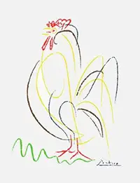 Rooster Pablo Picasso